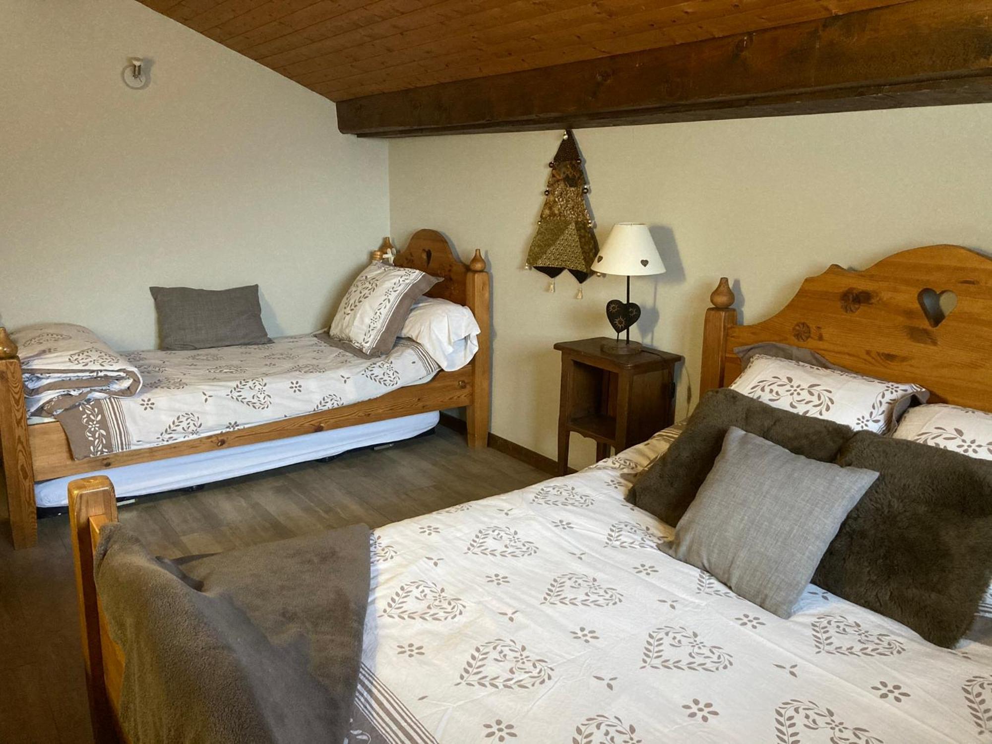 Ferienwohnung Le Grand Nant La Giettaz Exterior foto
