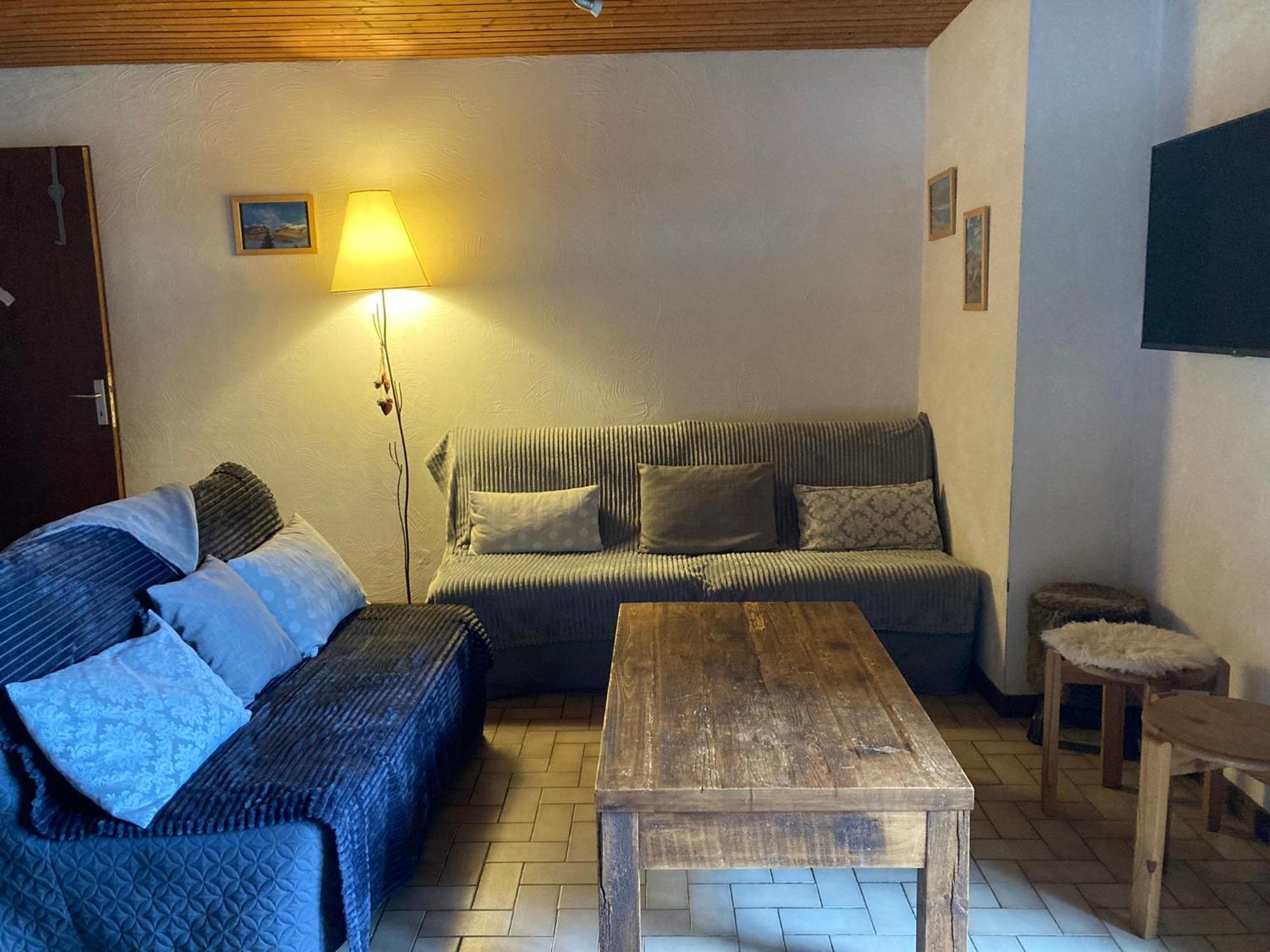 Ferienwohnung Le Grand Nant La Giettaz Exterior foto